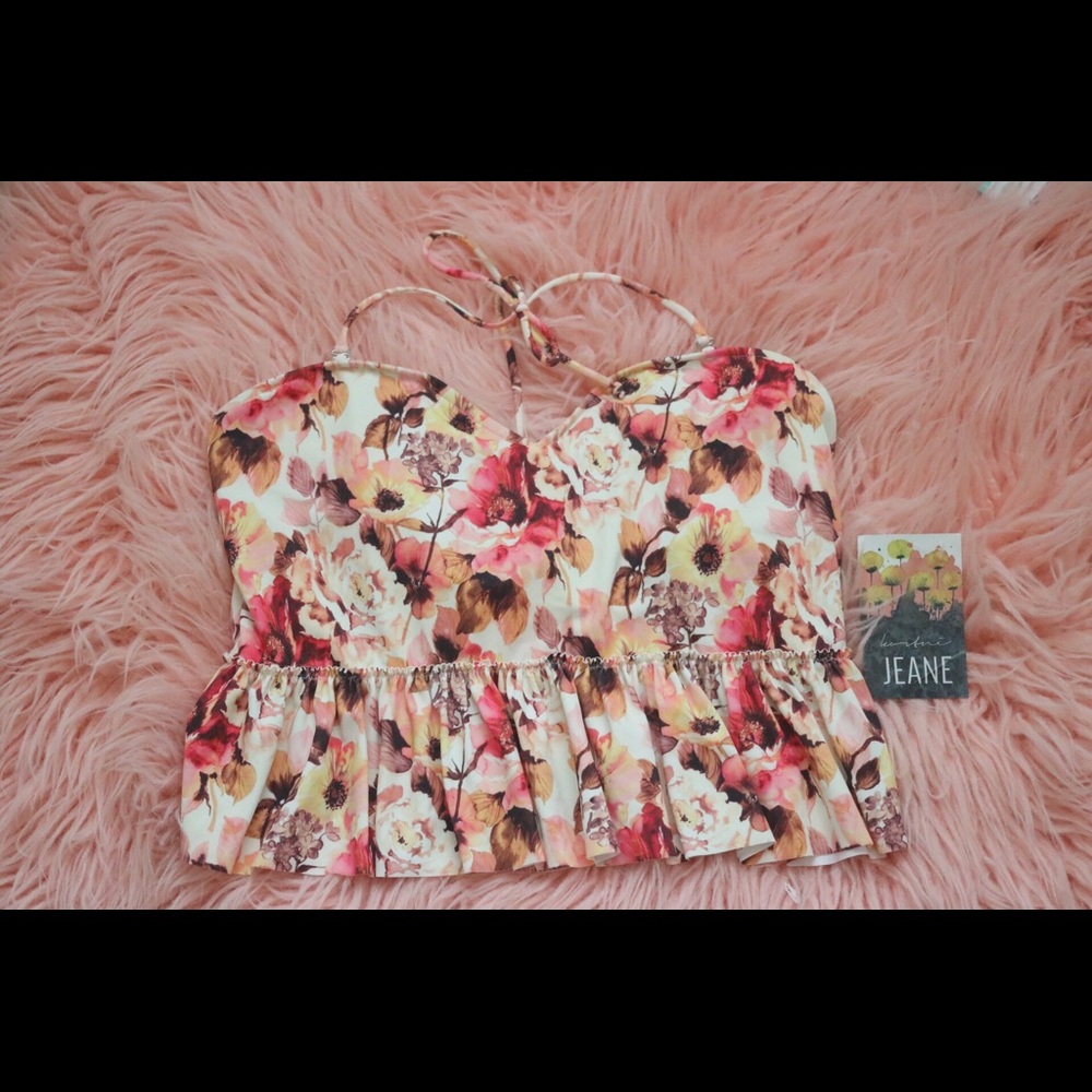 Kortni Jeane Peplum Top